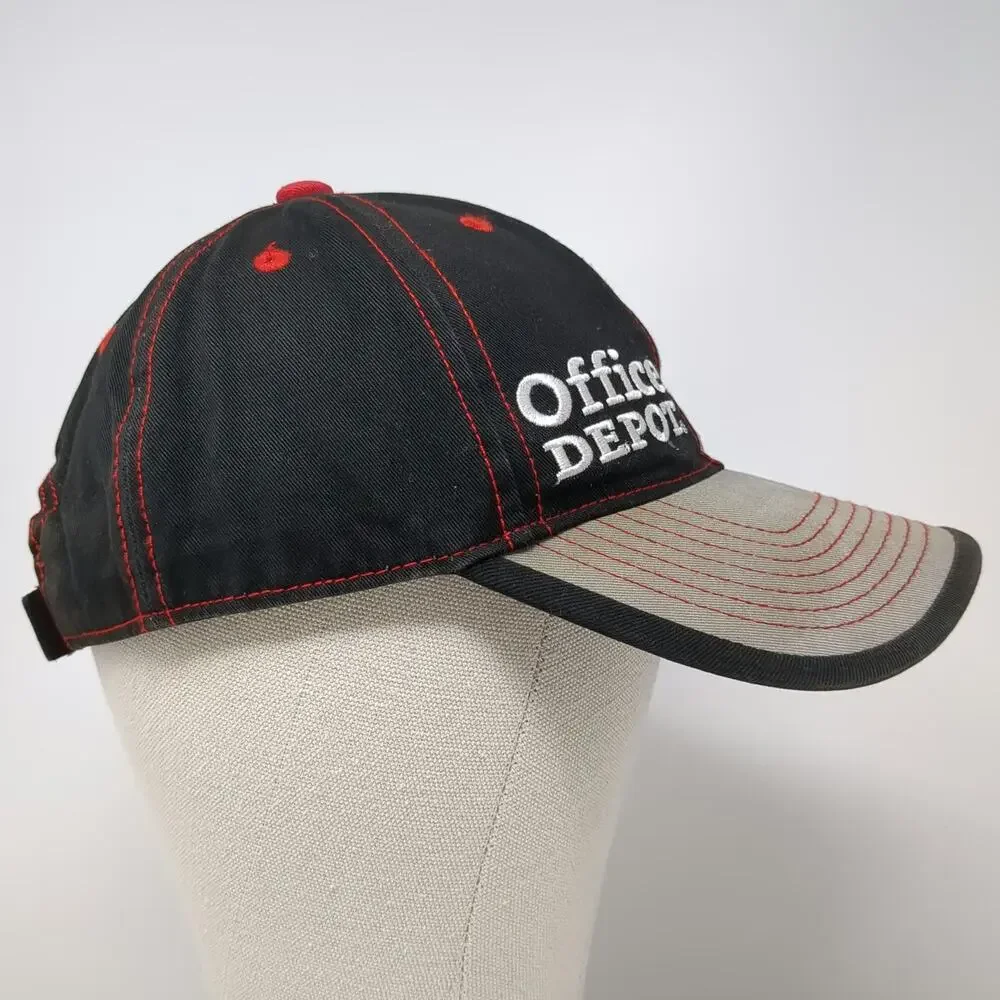 VF Imagewear Tony Stewart Office Depot NASCAR Baseball Cap Black Gray One Size